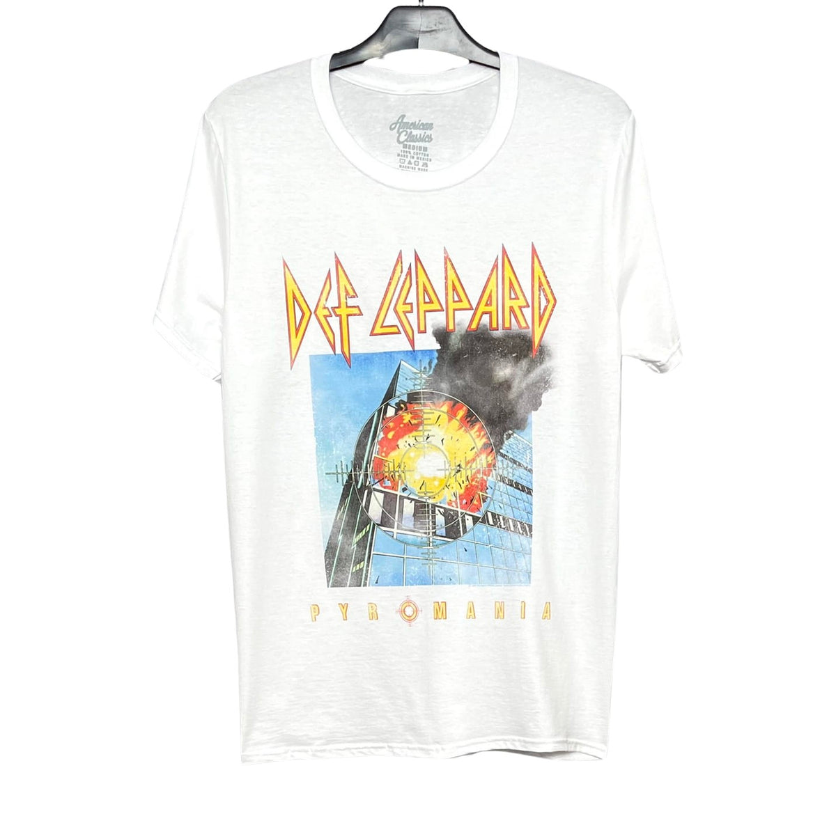 Def Leppard - Pyromania, hvit