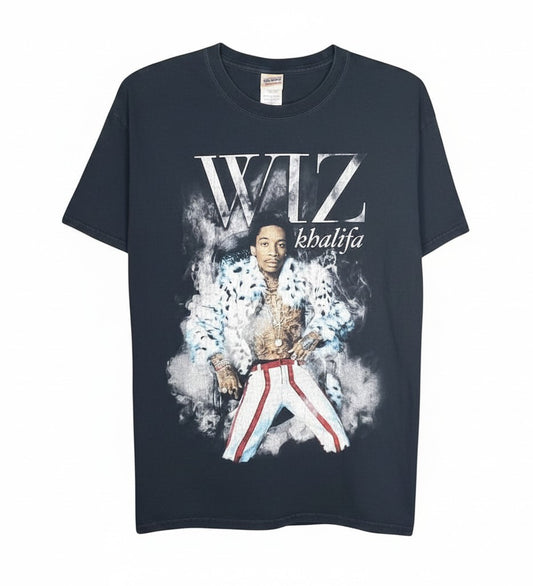 Velouria Vintage black 2012 Wiz Khalifa ONIFC graphic t-shirt made of 100% cotton in excellent condition.